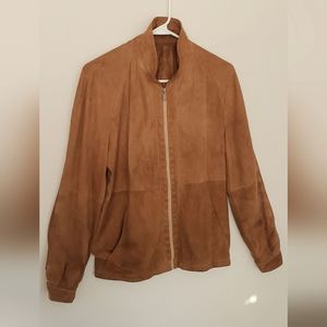 Vintage Suede Jacket Moroccan 1970s 1980s Sz Medium Urban Beach Hippy